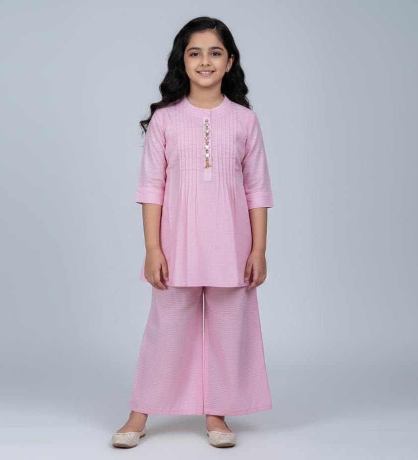 Elegant Cotton 2-Piece Suit Size 6 to 9 Years