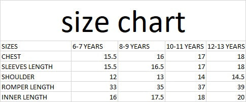 Stylish Western Romper for Girls