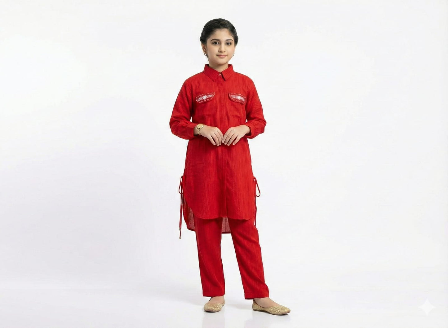 Stylish 2-Piece Kids Suit – Size 11 to 14 Years  Elegant Daily Wear Collection