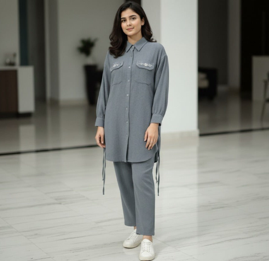 Stylish 2-Pc Crush Gorjet Set