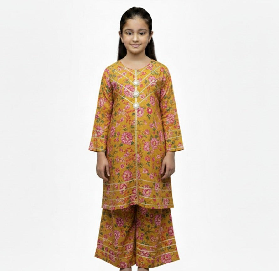 Stylish Lawn Plazo Set