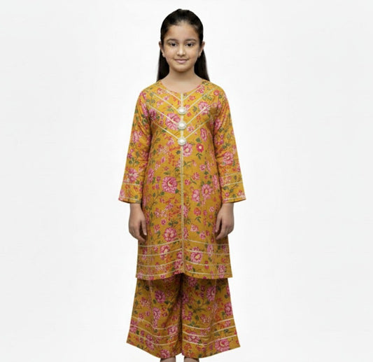 Stylish Lawn Plazo Set