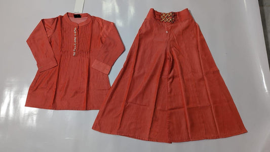 Trendy Floral Top & Palazzo Set for kids | Gorjet Fabric