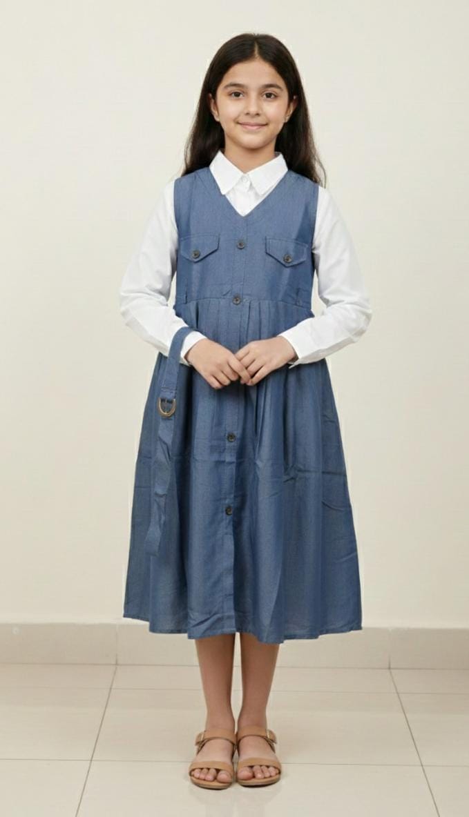 Trendy Denim Frock Collection