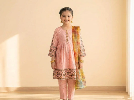 Premium Cotton 3-Piece Suit