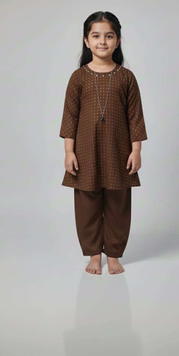 Stylish Western Gorget Outfit for Kids (Ages 6–13 Years)