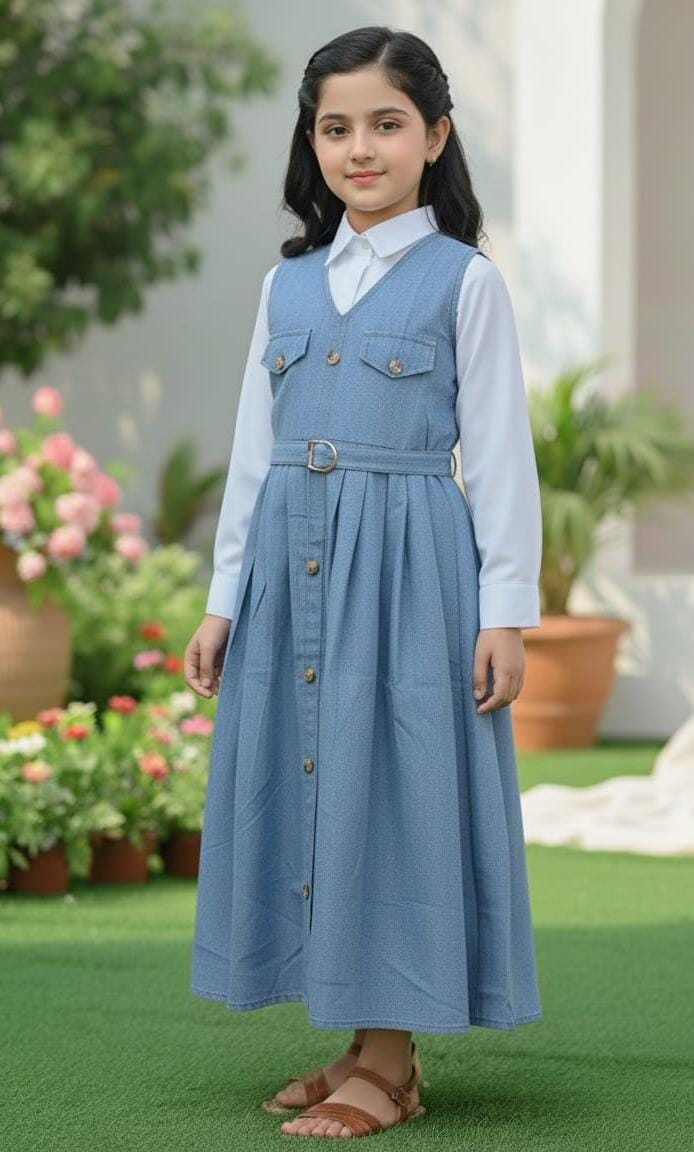 Trendy Denim Frock Collection
