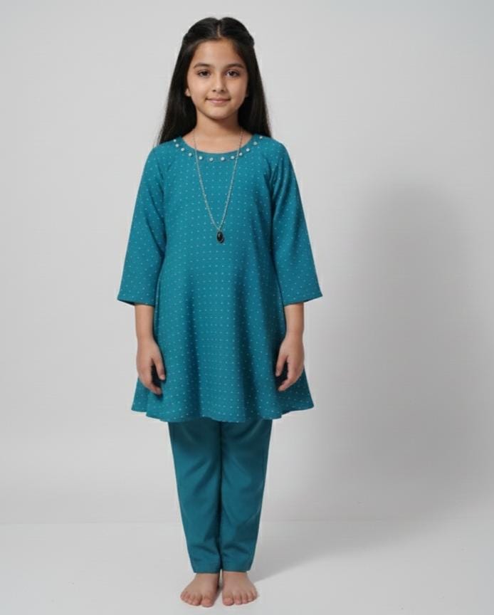 Stylish Western Gorget Outfit for Kids (Ages 6–13 Years)