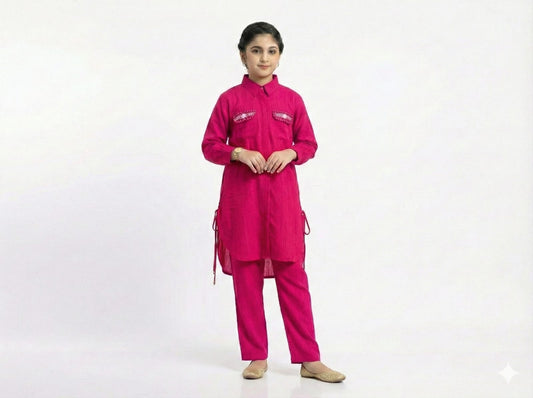 Stylish 2-Piece Kids Suit – Size 11 to 14 Years  Elegant Daily Wear Collection