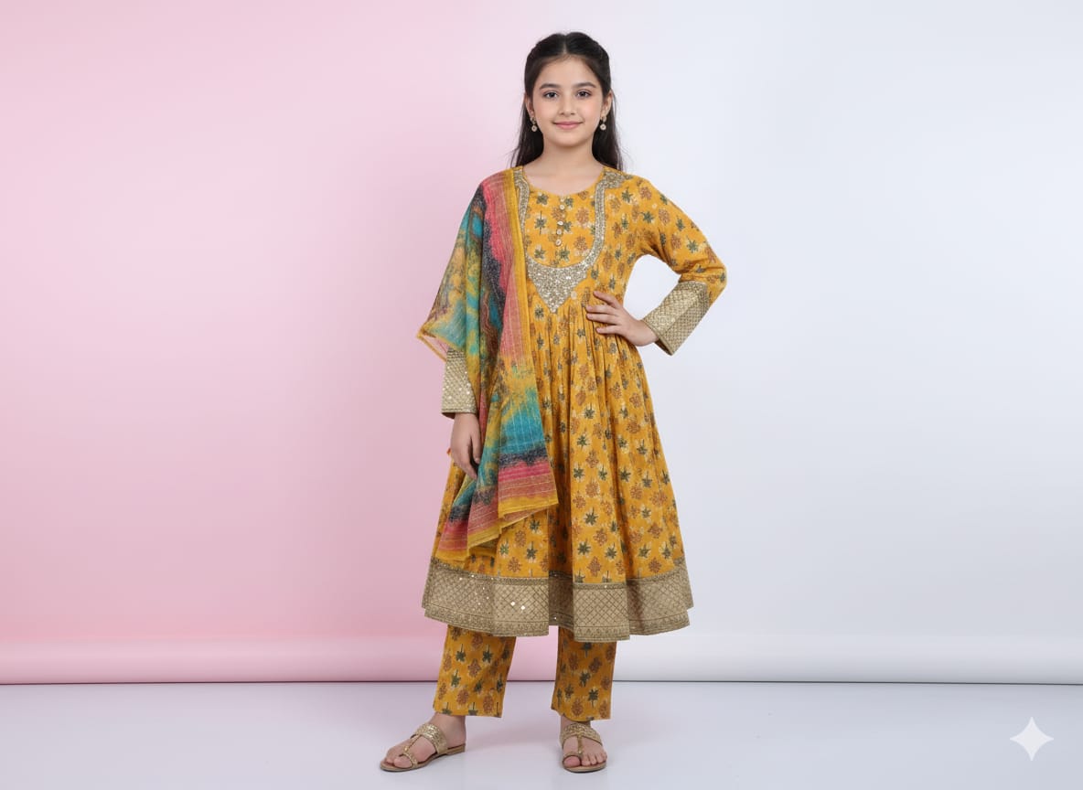 Elegant Lawn Collection for Girls