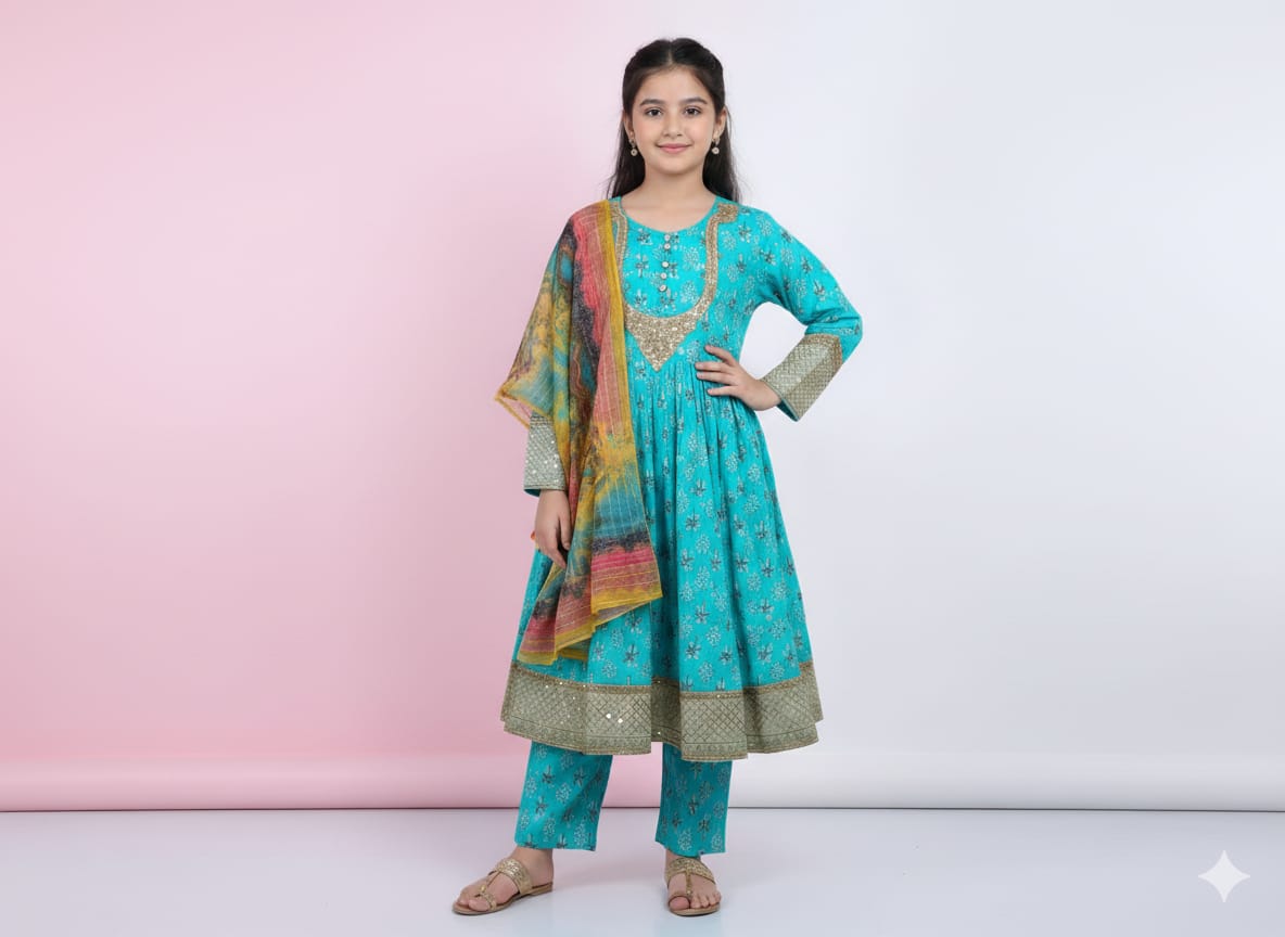 Elegant Lawn Collection for Girls