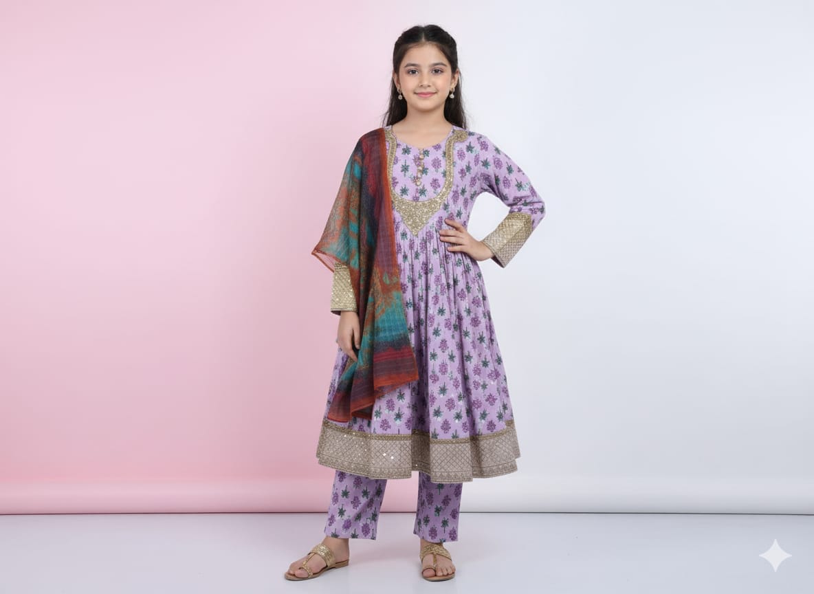 Elegant Lawn Collection for Girls