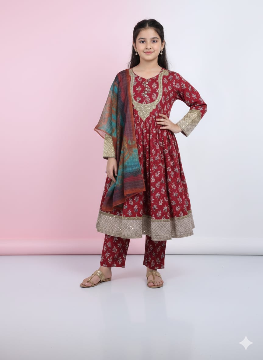 Elegant Lawn Collection for Girls