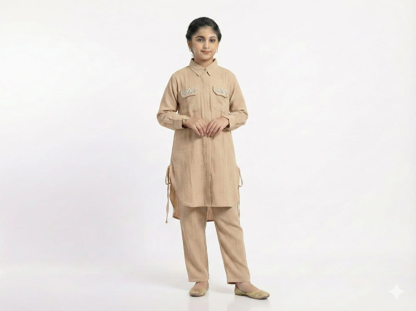 Stylish 2-Piece Kids Suit – Size 11 to 14 Years  Elegant Daily Wear Collection