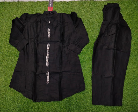 Girls Cotton Farshi Shalwar Suit  Ages 2 to 9 Years