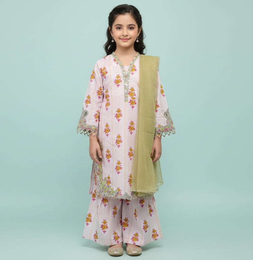 Stylish 3-Piece Ghara Set for Girls | Comfortable &amp; Trendy